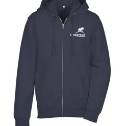 Ultimate 8.3-oz CVC Fleece Full-Zip Hoodie - Men's - Screen