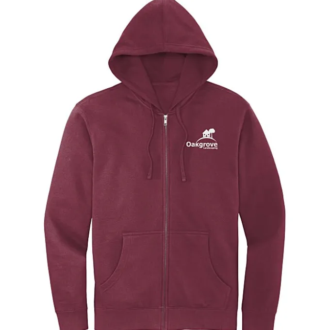 Ultimate 8.3-oz CVC Fleece Full-Zip Hoodie - Men's - Screen