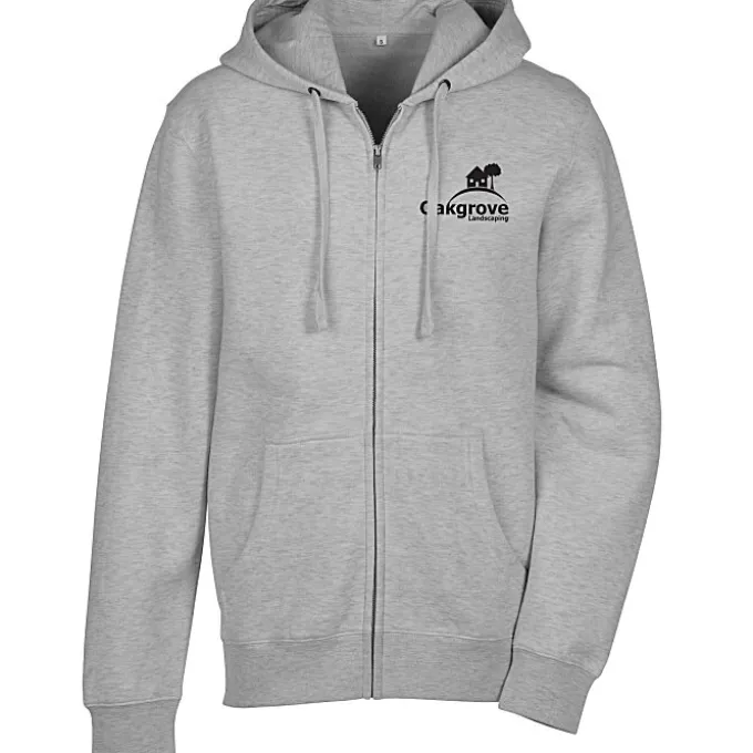 Ultimate 8.3-oz CVC Fleece Full-Zip Hoodie - Men's - Screen