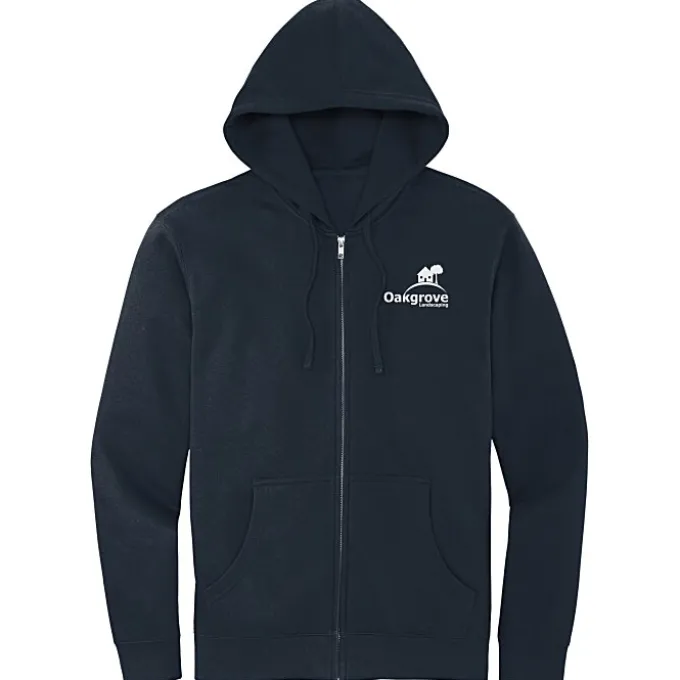 Ultimate 8.3-oz CVC Fleece Full-Zip Hoodie - Men's - Screen