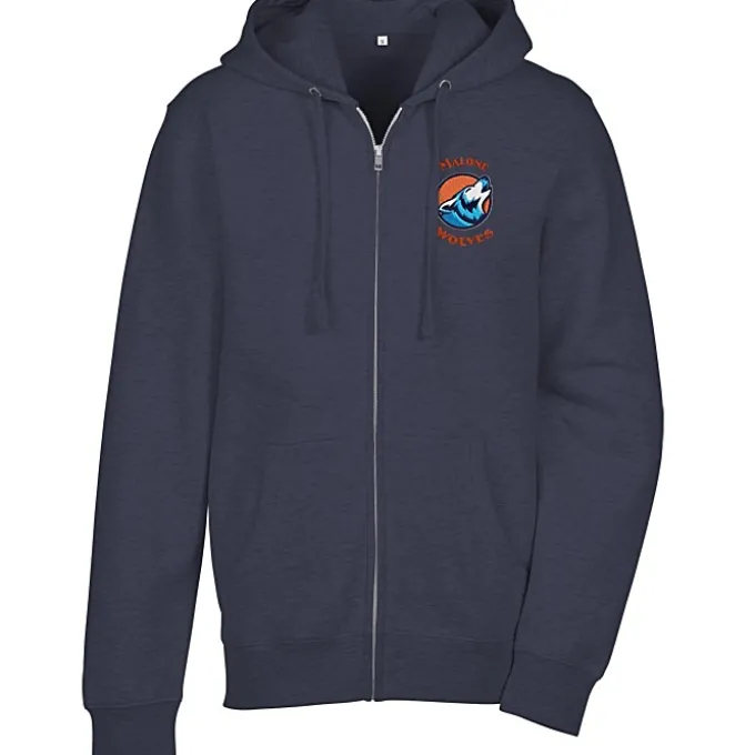 Ultimate 8.3-oz CVC Fleece Full-Zip Hoodie - Men's - Embroidered