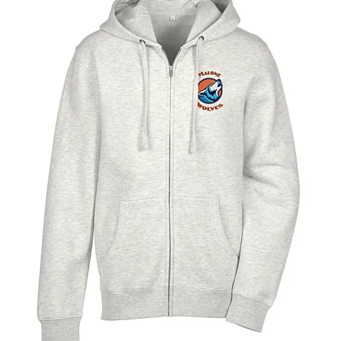 Ultimate 8.3-oz CVC Fleece Full-Zip Hoodie - Men's - Embroidered