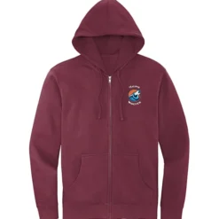 Ultimate 8.3-oz CVC Fleece Full-Zip Hoodie - Men's - Embroidered