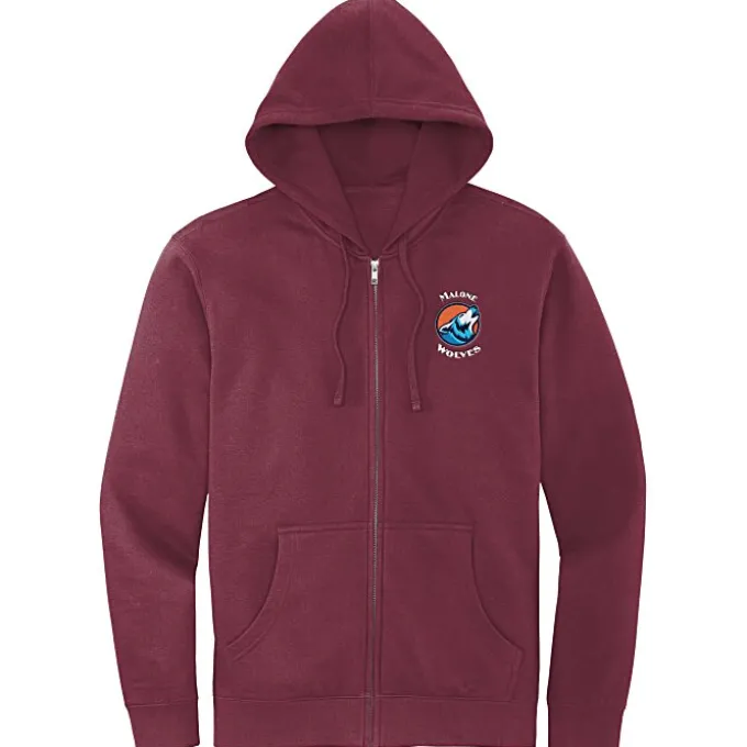Ultimate 8.3-oz CVC Fleece Full-Zip Hoodie - Men's - Embroidered
