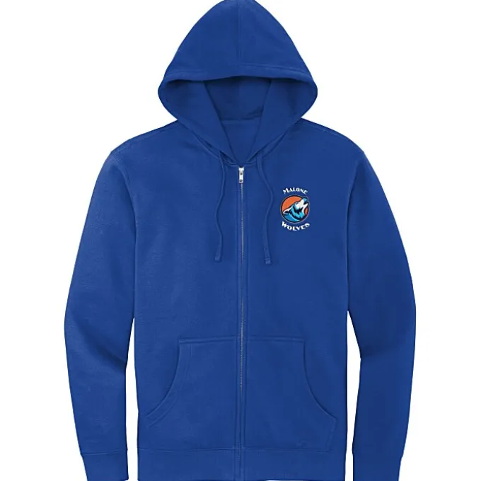 Ultimate 8.3-oz CVC Fleece Full-Zip Hoodie - Men's - Embroidered