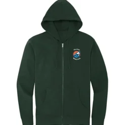 Ultimate 8.3-oz CVC Fleece Full-Zip Hoodie - Men's - Embroidered