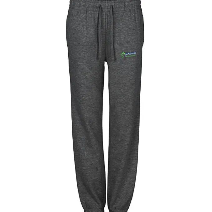 Ultimate 8.3-oz CVC Fleece Sweatpants - Ladies' - Embroidered