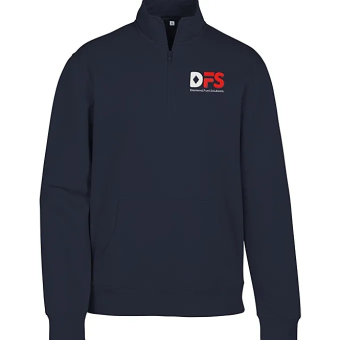 Ultimate 8.3-oz CVC Fleece 1/4-Zip Pullover - Men's - Embroidered