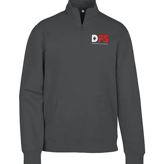 Ultimate 8.3-oz CVC Fleece 1/4-Zip Pullover - Men's - Embroidered
