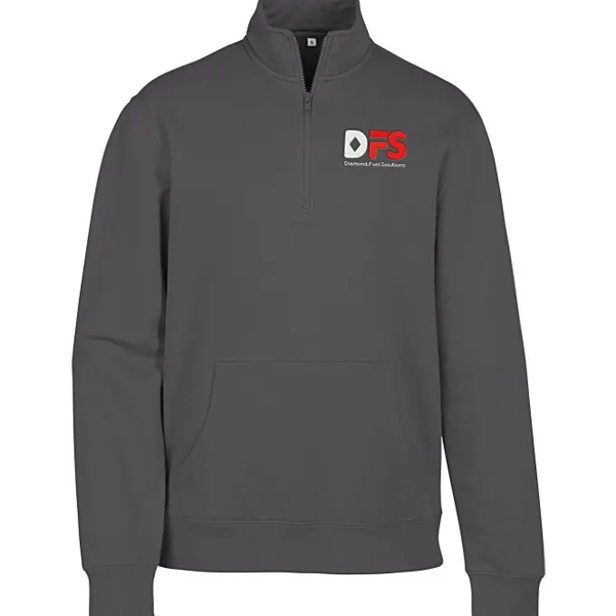 Ultimate 8.3-oz CVC Fleece 1/4-Zip Pullover - Men's - Embroidered