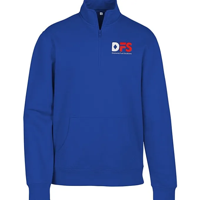 Ultimate 8.3-oz CVC Fleece 1/4-Zip Pullover - Men's - Embroidered