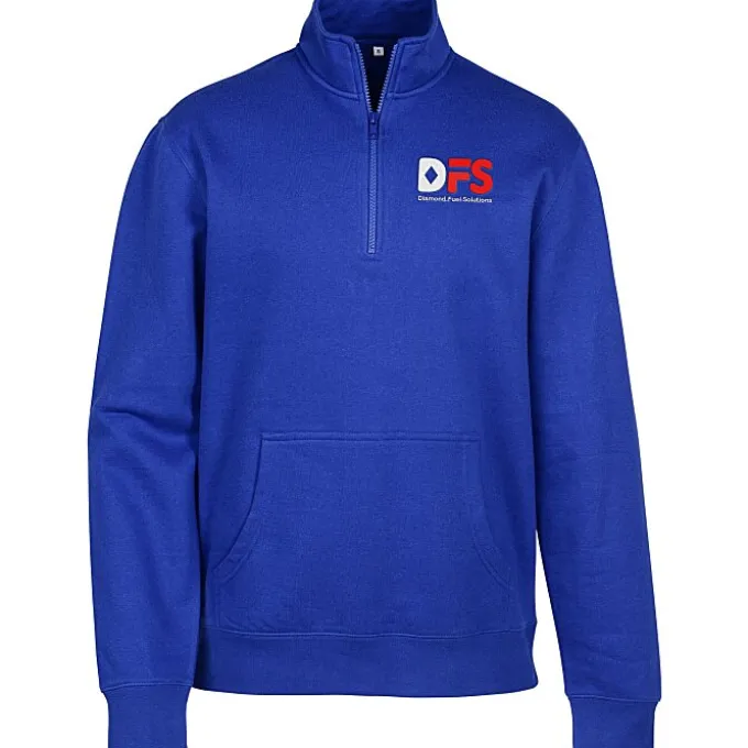 Ultimate 8.3-oz CVC Fleece 1/4-Zip Pullover - Men's - Embroidered