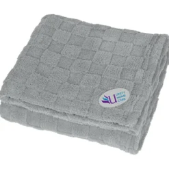 Ultra Plush Checkered Pattern Blanket