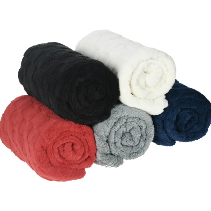 Ultra Plush Checkered Pattern Blanket
