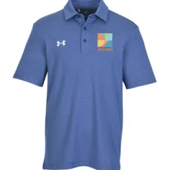 Under Armour Destin Drive Striped Performance Polo - Embroidered
