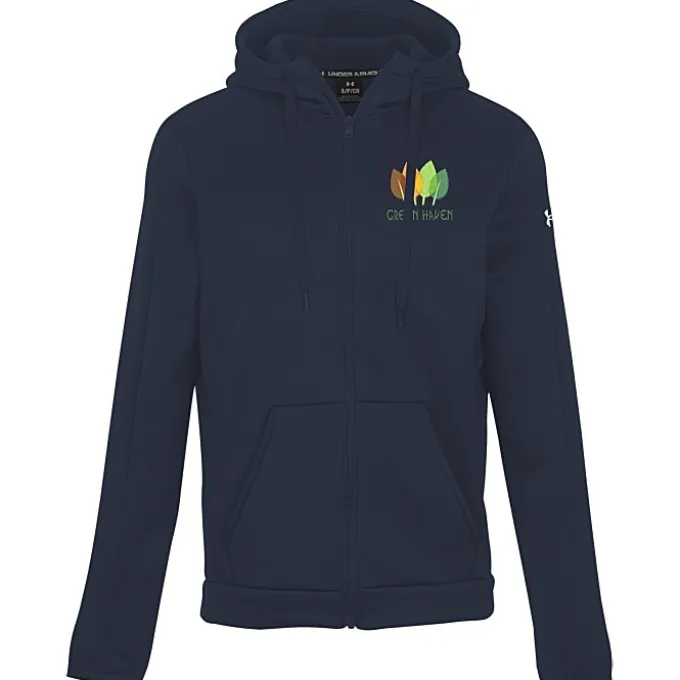 Under Armour Fleece Pro Full-Zip Hoodie - Men's - Embroidered