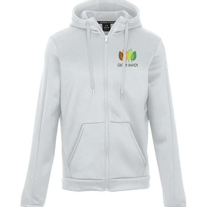 Under Armour Fleece Pro Full-Zip Hoodie - Men's - Embroidered