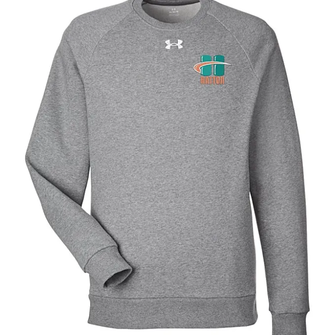 Under Armour Rival Fleece Crew Sweatshirt - Men's - Embroidered
