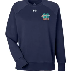 Under Armour Rival Fleece Crew Sweatshirt - Ladies' - Embroidered