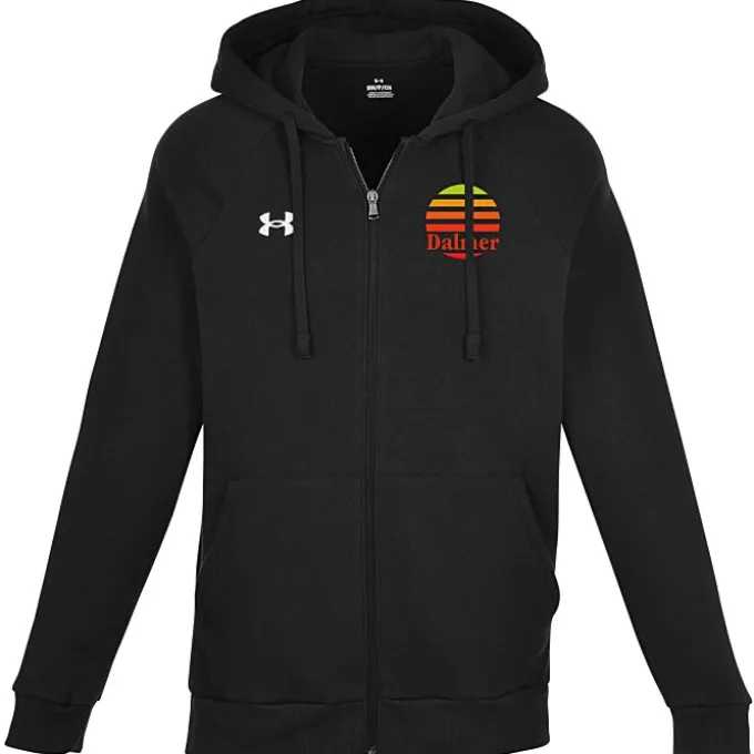 Under Armour Rival Fleece Full-Zip Hoodie - Embroidered