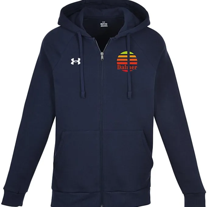 Under Armour Rival Fleece Full-Zip Hoodie - Embroidered
