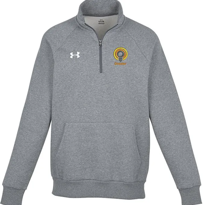 Under Armour Rival Fleece 1/4-Zip Pullover - Men's - Embroidered