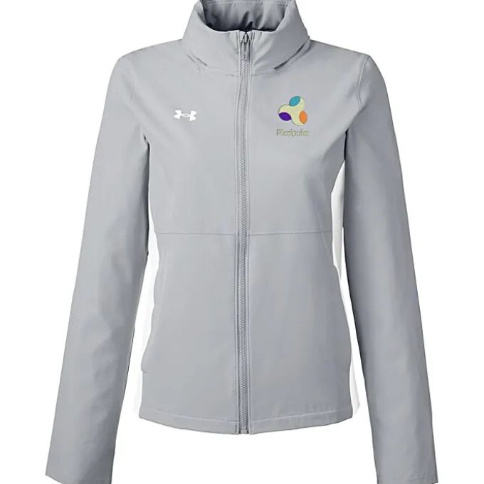 Under Armour Rival Stretch Woven Jacket - Ladies' - Embroidered