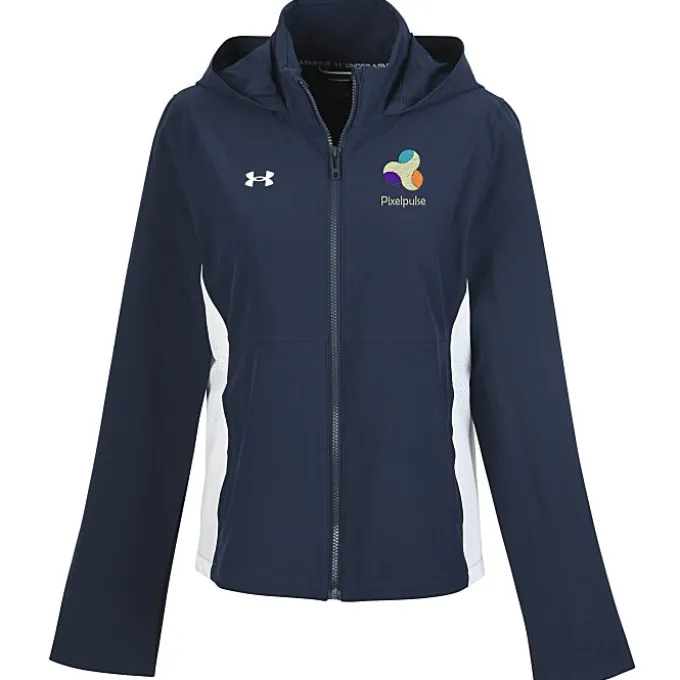 Under Armour Rival Stretch Woven Jacket - Ladies' - Embroidered