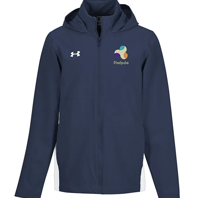 Under Armour Rival Stretch Woven Jacket - Men's - Embroidered