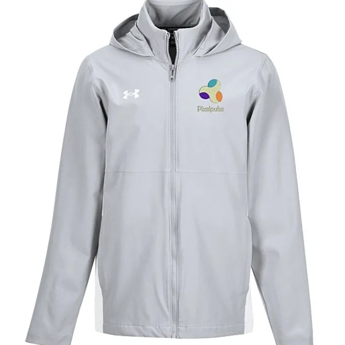 Under Armour Rival Stretch Woven Jacket - Men's - Embroidered