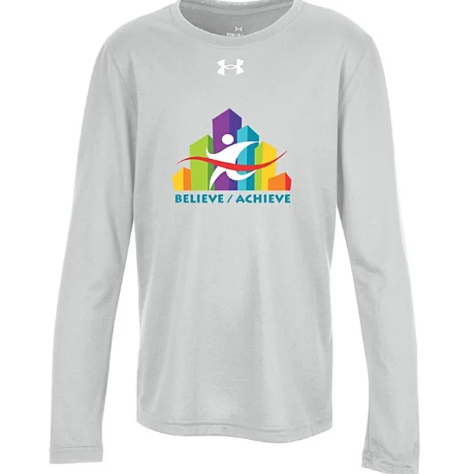 Under Armour Team Tech Long Sleeve T-Shirt - Youth - Full Color
