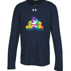 Under Armour Team Tech Long Sleeve T-Shirt - Youth - Full Color