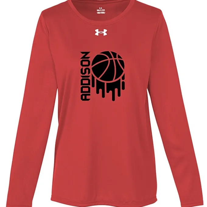 Under Armour Team Tech Long Sleeve T-Shirt - Ladies' - Screen