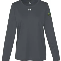 Under Armour Team Tech Long Sleeve T-Shirt - Ladies' - Embroidered