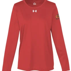 Under Armour Team Tech Long Sleeve T-Shirt - Ladies' - Embroidered