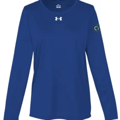 Under Armour Team Tech Long Sleeve T-Shirt - Ladies' - Embroidered