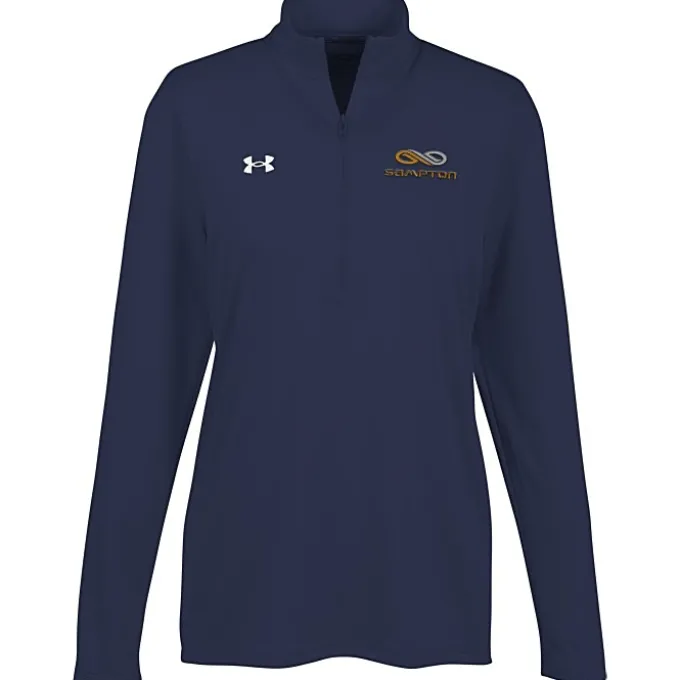 Under Armour Team Tech 1/2-Zip Pullover - Ladies' - Embroidered