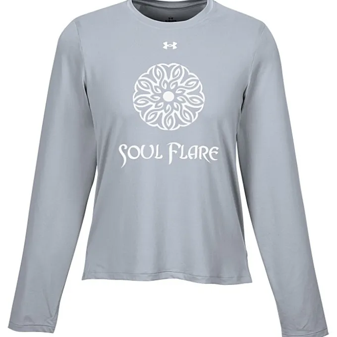 Under Armour Team Vanish Long Sleeve T-Shirt - Ladies' - Screen