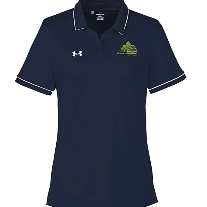 Under Armour Tipped Team Performance Polo - Ladies' - Embroidered