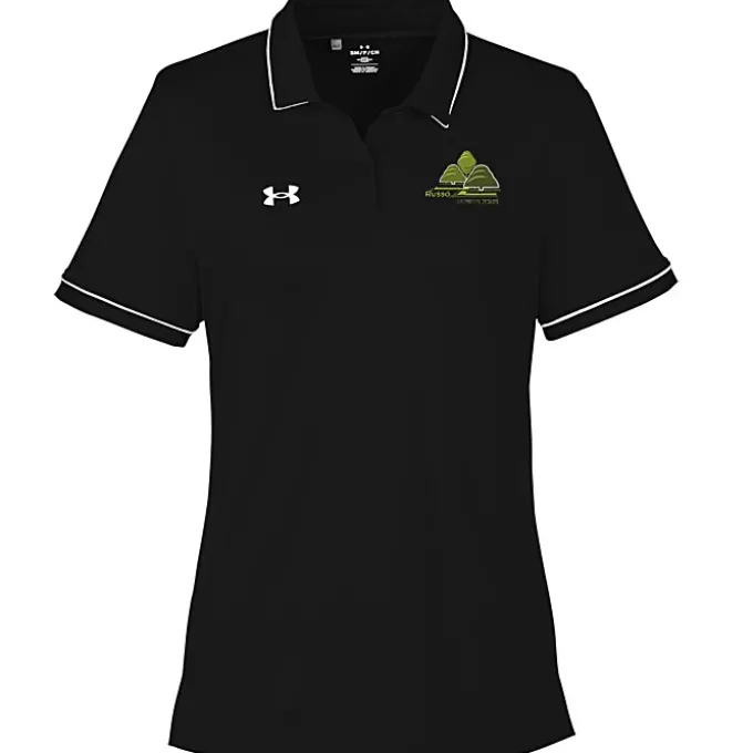 Under Armour Tipped Team Performance Polo - Ladies' - Embroidered