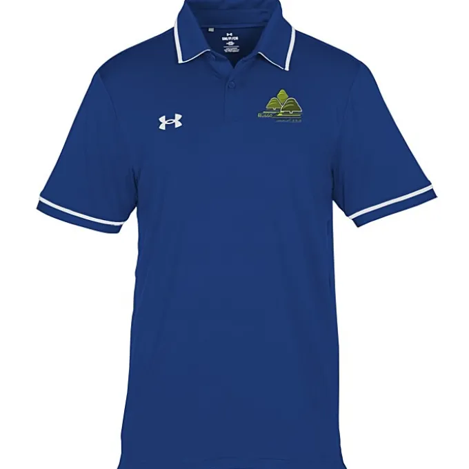 Under Armour Tipped Team Performance Polo - Men's - Embroidered
