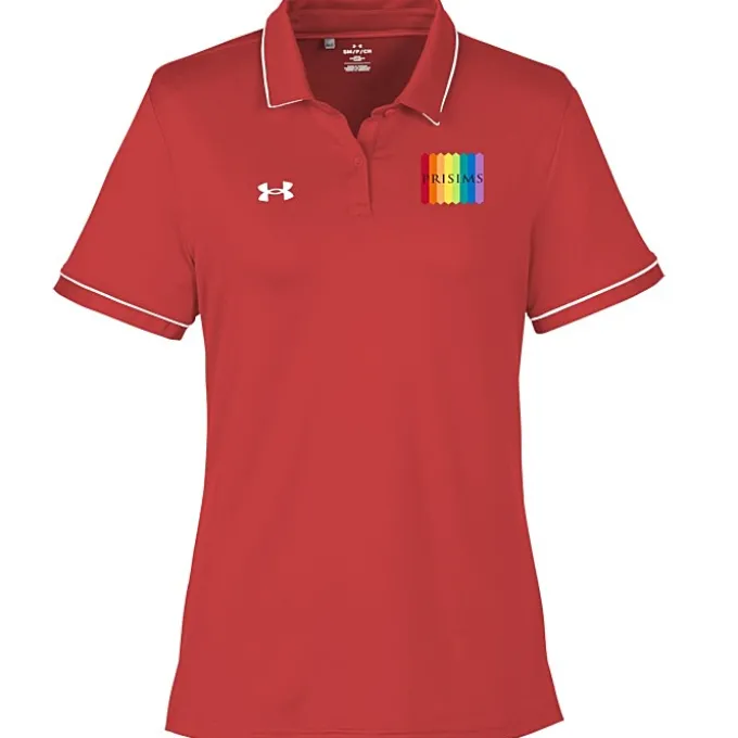 Under Armour Tipped Team Performance Polo - Ladies' - Full Color