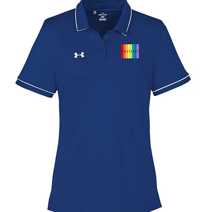 Under Armour Tipped Team Performance Polo - Ladies' - Full Color