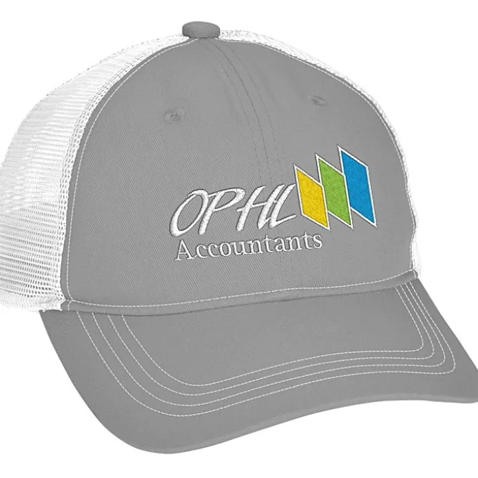 Unstructured Low Profile Trucker Cap