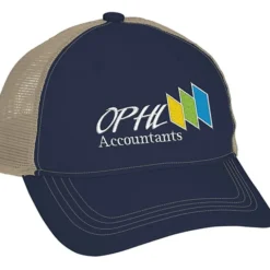 Unstructured Low Profile Trucker Cap