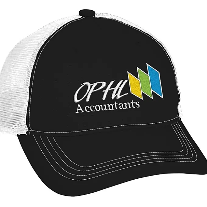 Unstructured Low Profile Trucker Cap