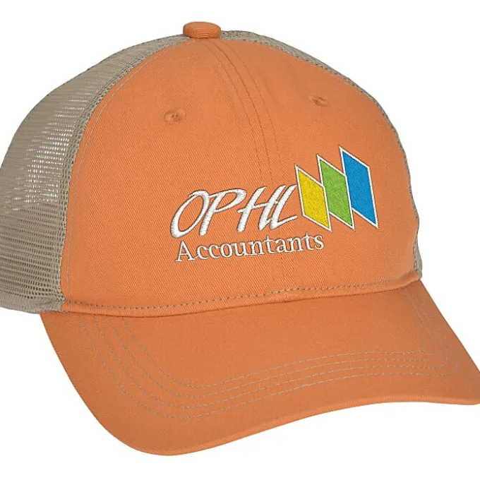 Unstructured Low Profile Trucker Cap