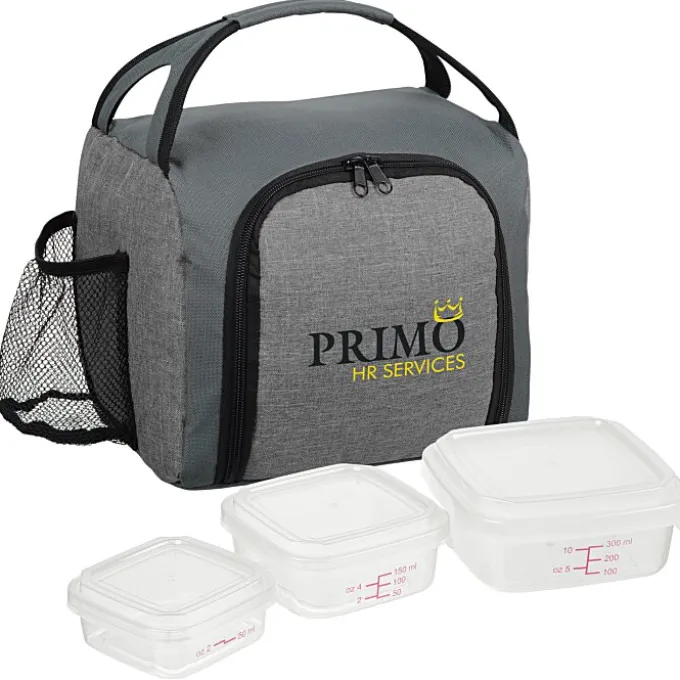 Up Front Square Portion Control Lunch Set