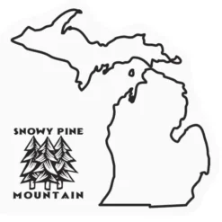 Upper & Lower Michigan Sticker