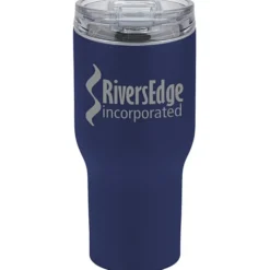 Urban Peak Vacuum Tumbler - 30 oz - Powder Coat - Laser Engraved